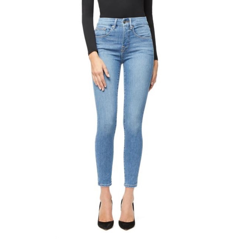 Good American Cropped Good Legs Super Stretch